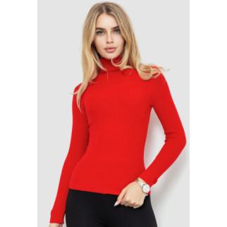 Гольф жіночий однотонний, колір червоний, 204R052 - Інтернет-магазин спільних покупок ToGether