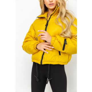 Куртка жіноча укорочена, колір гірчичний, 198R2859 - Інтернет-магазин спільних покупок ToGether