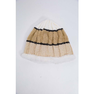 Дитяча шапка, бежевого кольору, з вовни, 167R7777 - Інтернет-магазин спільних покупок ToGether