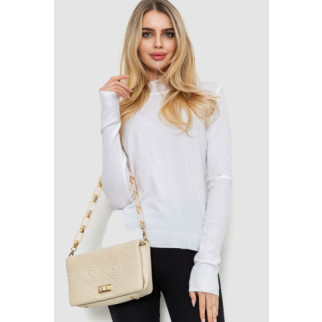 Кофта жіноча однотонна, колір білий, 244R2302 - Інтернет-магазин спільних покупок ToGether