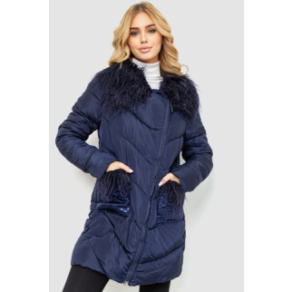 Куртка жіноча однотонна, колір синій, 235R5068 - Інтернет-магазин спільних покупок ToGether