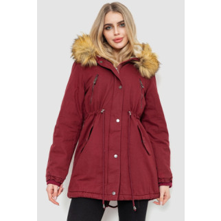 Парка жіноча зимова, колір бордовий, 244R6912 - Інтернет-магазин спільних покупок ToGether