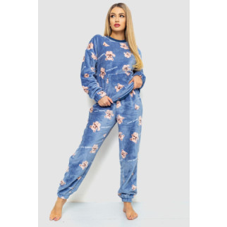 Піжама жіноча плюшева, колір джинс, 102R5241 - Інтернет-магазин спільних покупок ToGether