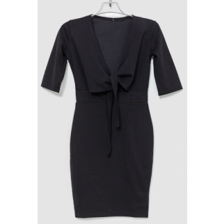 Сукня однотонна, колір чорний, 201R1292 - Інтернет-магазин спільних покупок ToGether