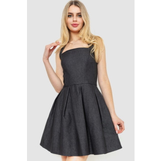 Плаття, колір темно-сірий, 214R213-1 - Інтернет-магазин спільних покупок ToGether