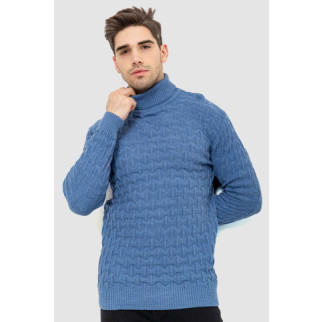 Гольф-светр чоловічий, колір джинс, 161R619 - Інтернет-магазин спільних покупок ToGether