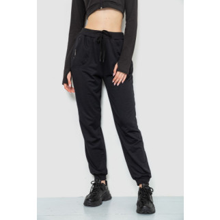 Спорт штани жіночі, колір чорний, 244R5477 - Інтернет-магазин спільних покупок ToGether