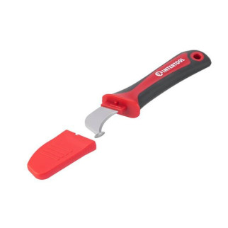 Нож для снятия изоляции Intertool - 170 мм с пяткой - Інтернет-магазин спільних покупок ToGether