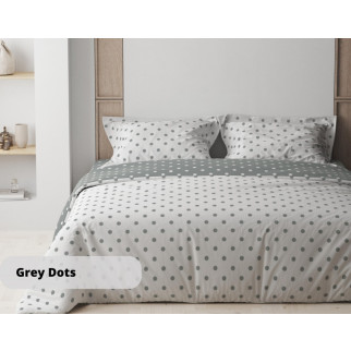 Постільна білизна двоспальне ТЕП Happy Sleep Grey Dots 2-03795-25117 180х215 см - Інтернет-магазин спільних покупок ToGether