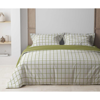 Комплект постільної білизни ТЕП "Happy Sleep" Olive Check, 50x70 євро - Інтернет-магазин спільних покупок ToGether