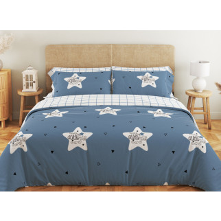 Комплект постільної білизни ТЕП "Soft dreams" Twinkle Stars, 70x70 двоспальний - Інтернет-магазин спільних покупок ToGether