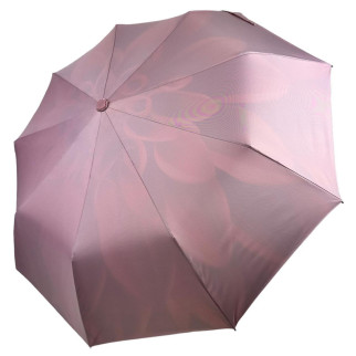 Жіноча парасолька напівавтомат із подвійною тканиною від Susino на 9 спиць із принтом квітки всередині пудрова Sys 0701-1 - Інтернет-магазин спільних покупок ToGether