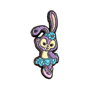 Значок BROCHE Крольчиха з квіткою фіолетовий BRGV114116 - Інтернет-магазин спільних покупок ToGether