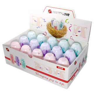 Набір мастурбаторів - Pretty Love Double-Sided Egg Set, 15 шт. 18+ - Інтернет-магазин спільних покупок ToGether