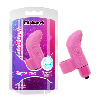 Насадка на палець — MisSweet Finger Vibe Pink 18+ - Інтернет-магазин спільних покупок ToGether