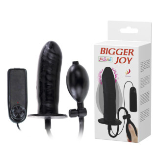 Фалоімітатор - Bigger Joy Inflateable Vibrating Penis  18+ - Інтернет-магазин спільних покупок ToGether