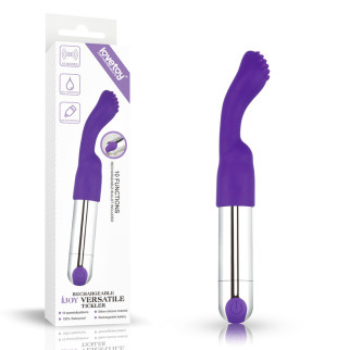 Кліторальний стимулятор - IJOY Rechargeable Versatile Tickler Purple  18+ - Інтернет-магазин спільних покупок ToGether