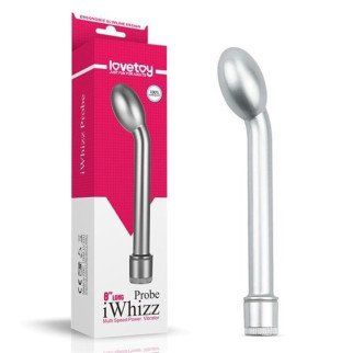 Стимулятор G-точки — iWhizz Probe G Spot 8" Silver 18+ - Інтернет-магазин спільних покупок ToGether