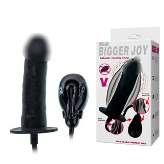 Фалоімітатор - Bigger Joy Inflateable Vibrating Dong  18+ - Інтернет-магазин спільних покупок ToGether