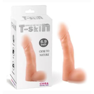 Фалоімітатор - T-Skin Spread Me No.03 Dildo 6.9"  18+ - Інтернет-магазин спільних покупок ToGether