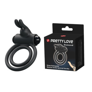 Ерекційне кільце - Pretty Love Osmond Cock Ring Black 18+ - Інтернет-магазин спільних покупок ToGether