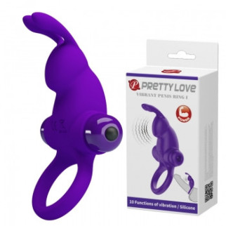 Ерекційне кільце - Pretty Love Vibrant Penis Ring I Purple 18+ - Інтернет-магазин спільних покупок ToGether