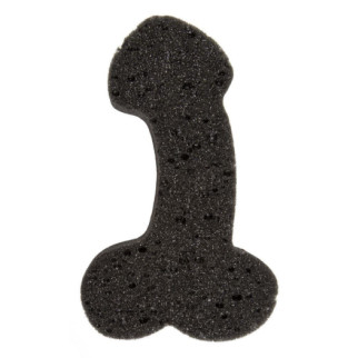 Губка для ванни Sponge Willy Black, 19 см 18+ - Інтернет-магазин спільних покупок ToGether