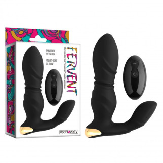 Вібростимулятор для чоловіків Fervent Remote Control Thrusting Prostate Massager 18+ - Інтернет-магазин спільних покупок ToGether