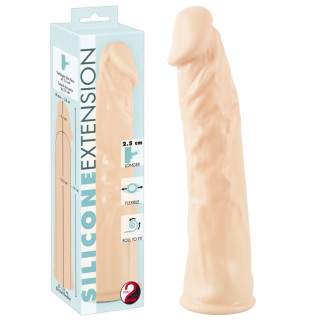 Насадка на член - Silicone Extension Flesh 18+ - Інтернет-магазин спільних покупок ToGether
