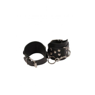 Наручники Leather Hand Cuffs, Black 18+ - Інтернет-магазин спільних покупок ToGether