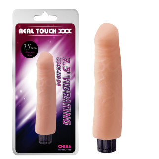 Вібратор - Real Touch XXX 7.5" Vibrating Cock No.04 18+ - Інтернет-магазин спільних покупок ToGether
