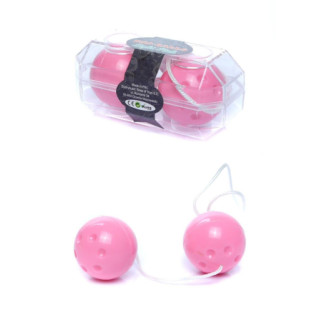 Вагінальні кульки - Duo-Balls Light Pink 18+ - Інтернет-магазин спільних покупок ToGether