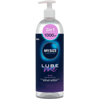 Лубрикант на водній основі Amor My.Size Lube 2in1, 1000 мл 18+ - Інтернет-магазин спільних покупок ToGether