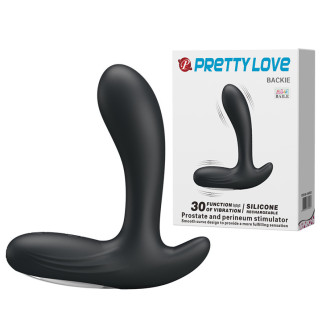 Масажер простати - Pretty Love Backie Prostate Stimulator Vibro 18+ - Інтернет-магазин спільних покупок ToGether