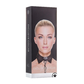 Комір Exclusive Collar & Leash - Black 18+ - Інтернет-магазин спільних покупок ToGether