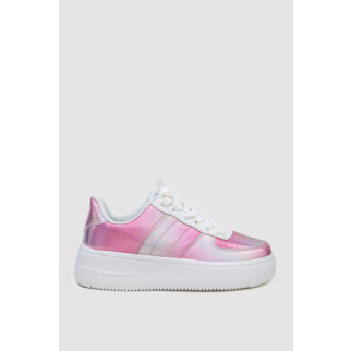 Кеди жіночі, колір рожево-білий, 248RST-8269 - Інтернет-магазин спільних покупок ToGether