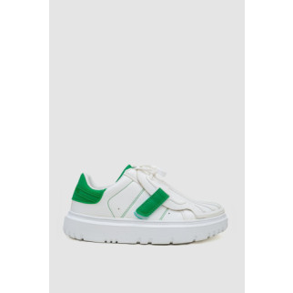 Кеди жіночі, колір біло-зелений, 248R126-8 - Інтернет-магазин спільних покупок ToGether