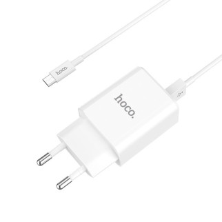 СЗУ Hoco C62A Victoria 2.1A 2USB + cable MicroUSB - Інтернет-магазин спільних покупок ToGether