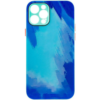 Чехол TPU+Glass Impasto abstract для Apple iPhone 12 Pro Max (6.7") - Інтернет-магазин спільних покупок ToGether