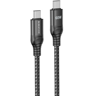 Дата кабель Borofone BX56 60W Type-C to Type-C (1.5m) - Інтернет-магазин спільних покупок ToGether