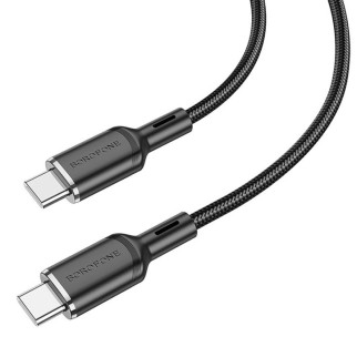 Дата кабель Borofone BX90 Cyber Type-C to Type-C (1m) - Інтернет-магазин спільних покупок ToGether
