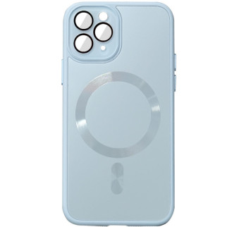 Чехол TPU+Glass Sapphire Midnight with MagSafe для Apple iPhone 11 Pro Max (6.5") - Інтернет-магазин спільних покупок ToGether
