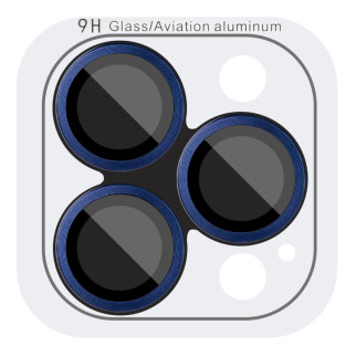 Защитное стекло Metal Classic на камеру (в упак.) для Apple iPhone 15 Pro (6.1") / 15 Pro Max (6.7") - Інтернет-магазин спільних покупок ToGether
