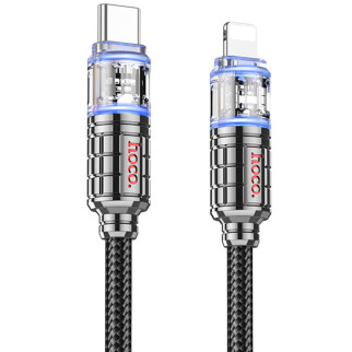 Дата кабель Hoco U122 Lantern Transparent Discovery Edition Type-C to Lightning (1.2m) - Інтернет-магазин спільних покупок ToGether