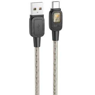 Дата кабель Hoco U124 Stone silicone power-off USB to Type-C (1.2m) - Інтернет-магазин спільних покупок ToGether