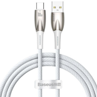 Дата кабель Baseus Glimmer Series Fast Charging Data Cable USB to Type-C 100W 1m (CADH00040) - Інтернет-магазин спільних покупок ToGether