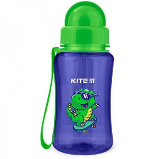 Пляшка для води дитяча Kite Dino K23-399-2 350 мл синя - Інтернет-магазин спільних покупок ToGether