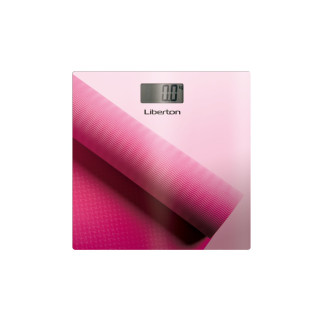 Ваги електронні підлогові Liberton LBS-0804 180 кг рожеві - Інтернет-магазин спільних покупок ToGether