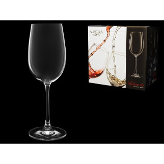 Набір келихів для вина 440 мл 6 шт Modena Aurora 3276/0/440 - Інтернет-магазин спільних покупок ToGether