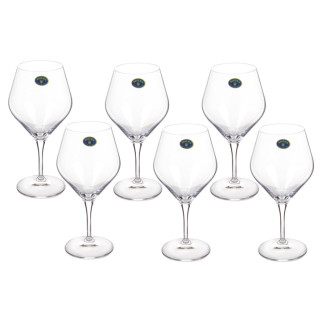 Набір келихів для вина Bohemia Crystal Gavia 1SI97/00000/400 400 мл 6 шт - Інтернет-магазин спільних покупок ToGether